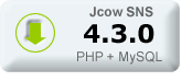 Jcow Social Network software